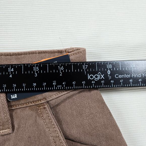 NWT Hollister Ultra High Rise Dad Jean Brown Cargo Pants Women's Size 32R‎ - Picture 3 of 8